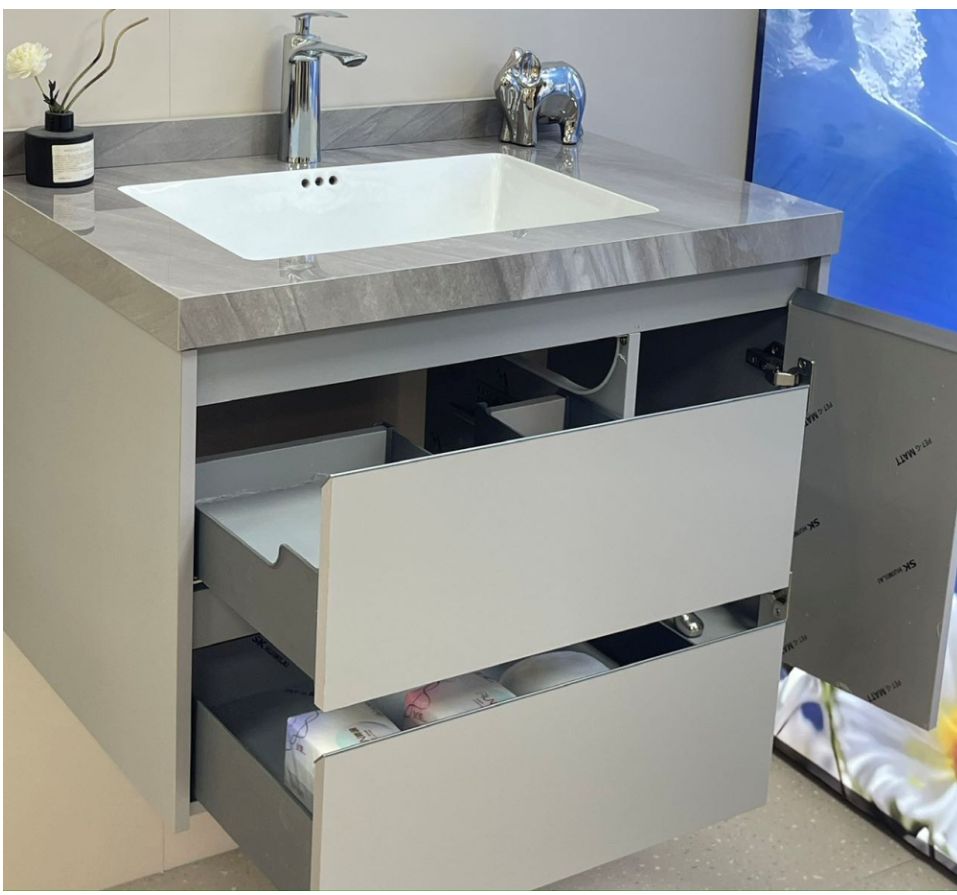 Bath Vanity - Gray