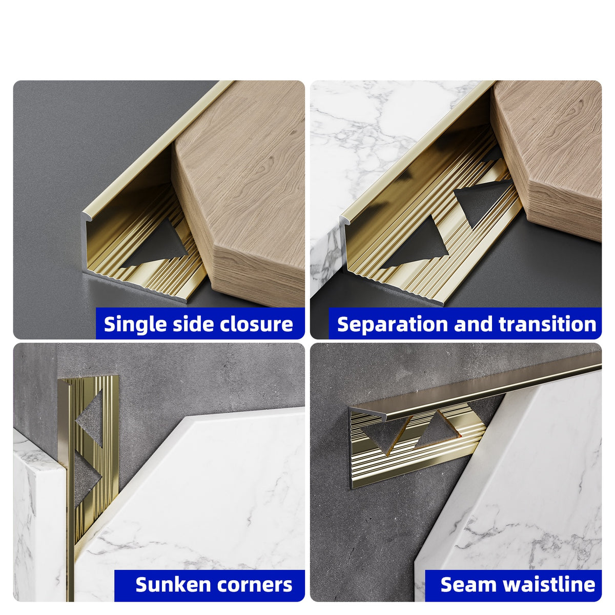 Metal Tile Threshold